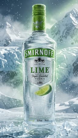 Smirnoff Zesty Lime Vodka