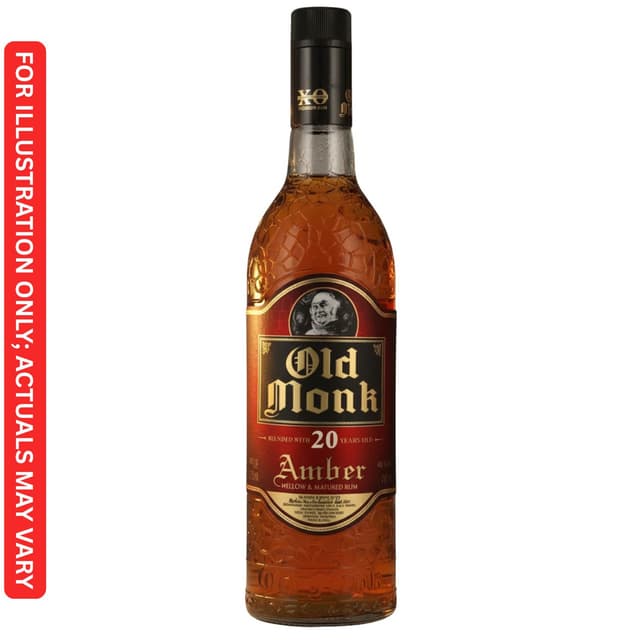 Old Monk Amber Mellow & Matured Rum Price