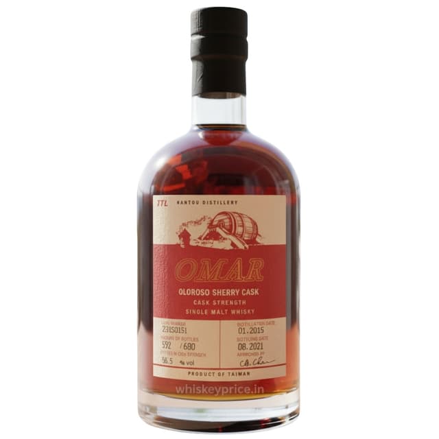 Omar Single Malt Taiwanese Whisky Sherry Type