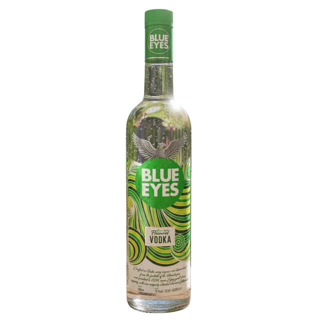 Blue Eyes Green Apple Flavoured Vodka