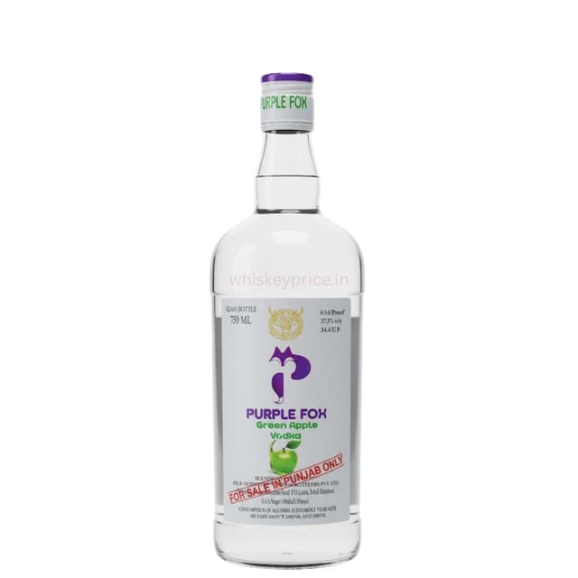 Purple Fox Green Apple Vodka
