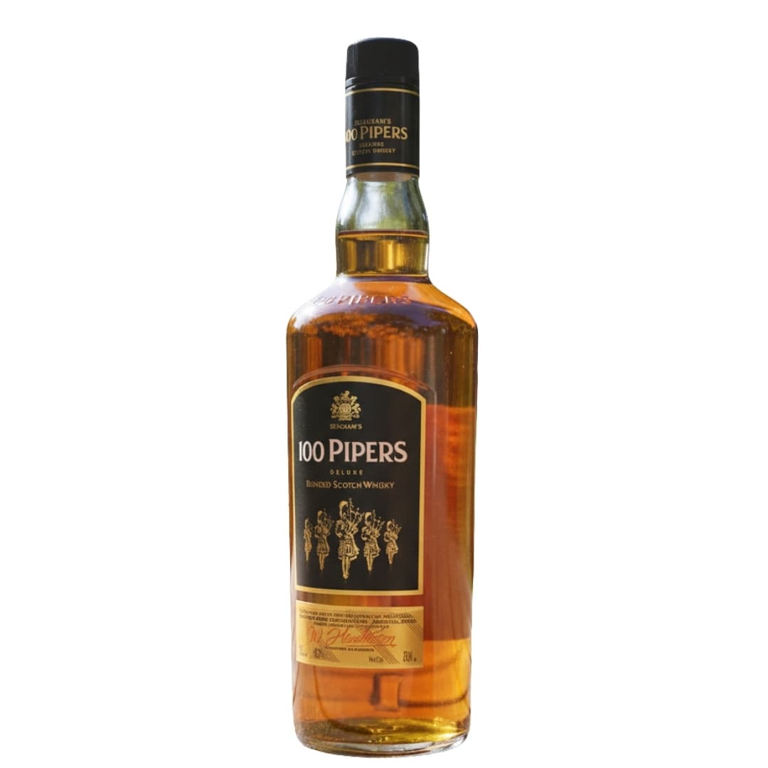 100 Pipers Deluxe Blended Scotch Whisky