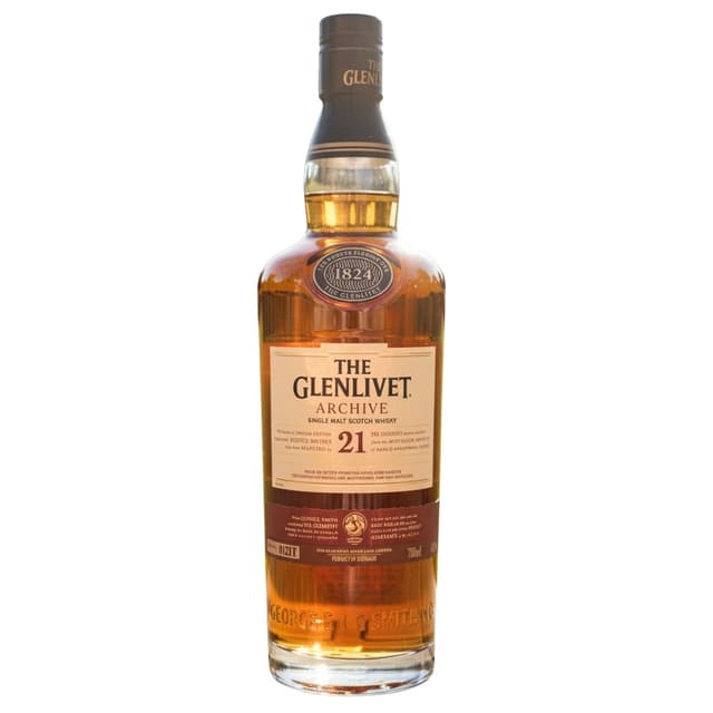 The Glenlivet 21 Year Old Speyside Single Malt Scotch Whisky