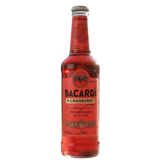 Bacardi Ultra Premium Plus Cranberry