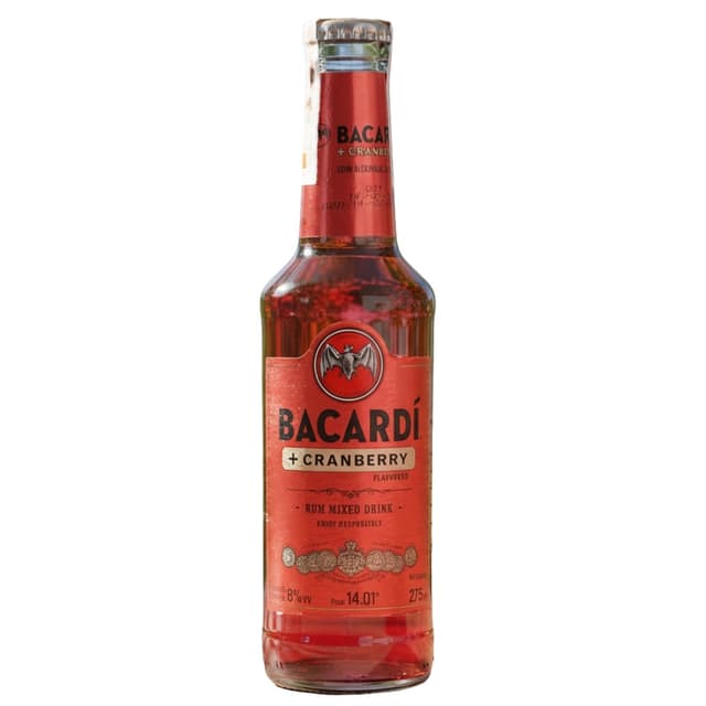 Bacardi Plus Cranberry