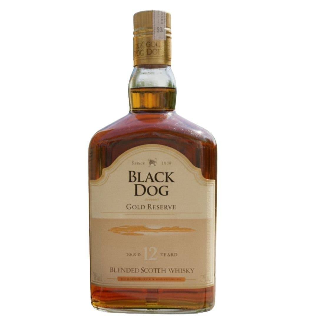 Black Dog Deluxe Gold Reserve 12
