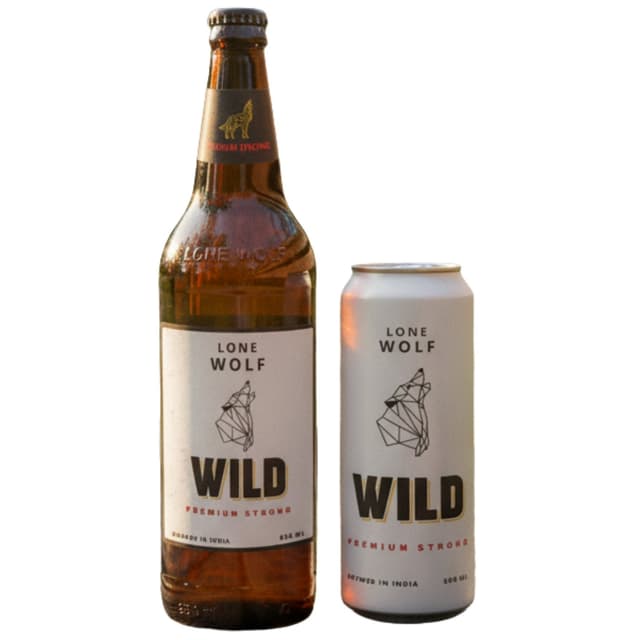 Lone Wolf Wild Premium Strong Beer