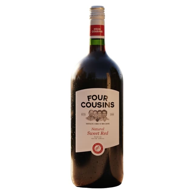 Four Cousins Natural Sweet Red Wine