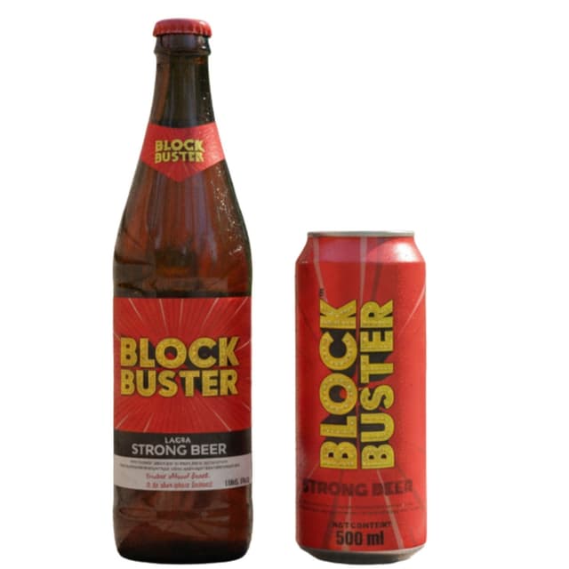 Blockbuster Strong Beer