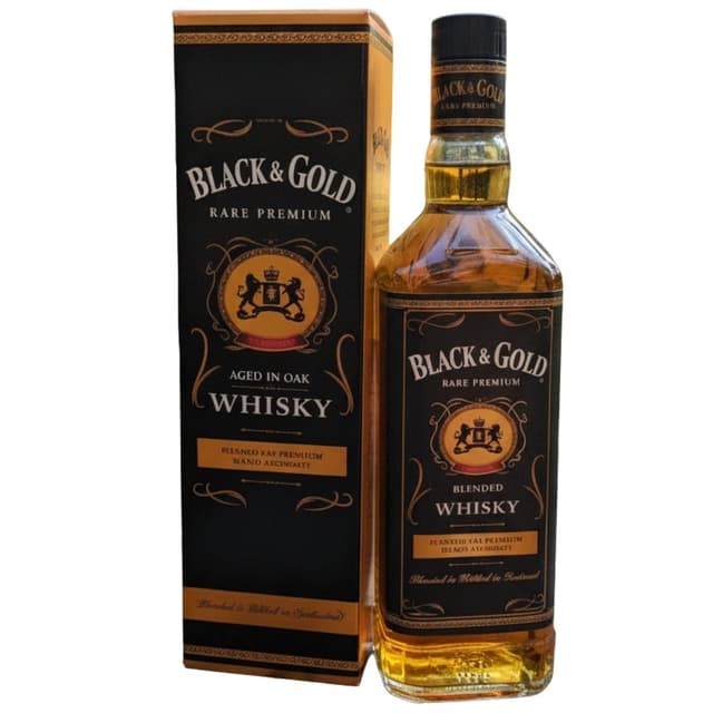 Black & Gold Rare Premium Whisky