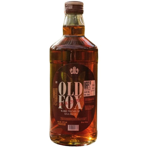Premium Old Fox XXX Rum
