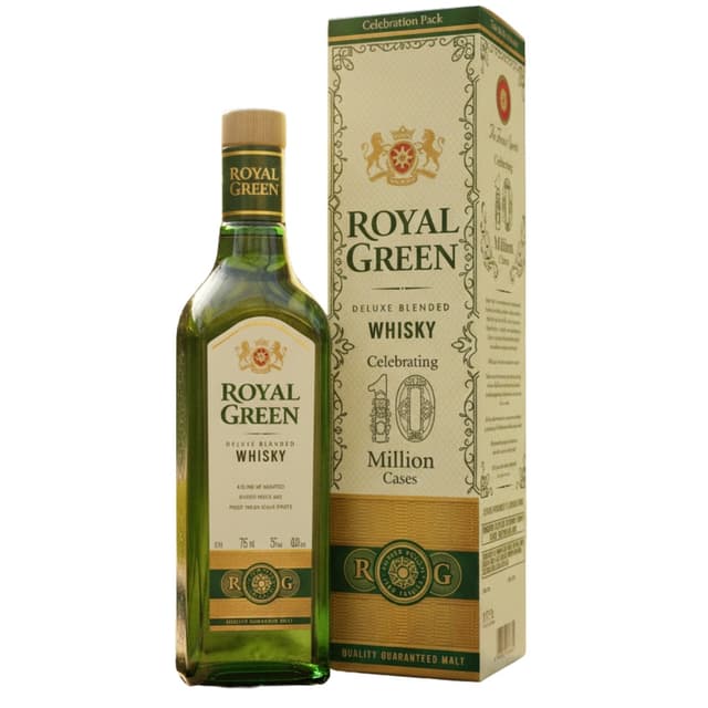 Royal Green Deluxe Blended Whisky