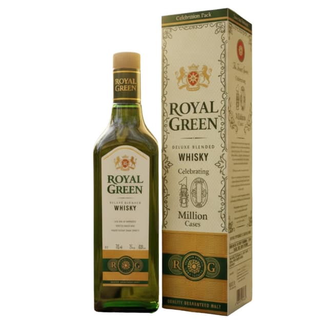 Royal Green Deluxe Blended Whisky