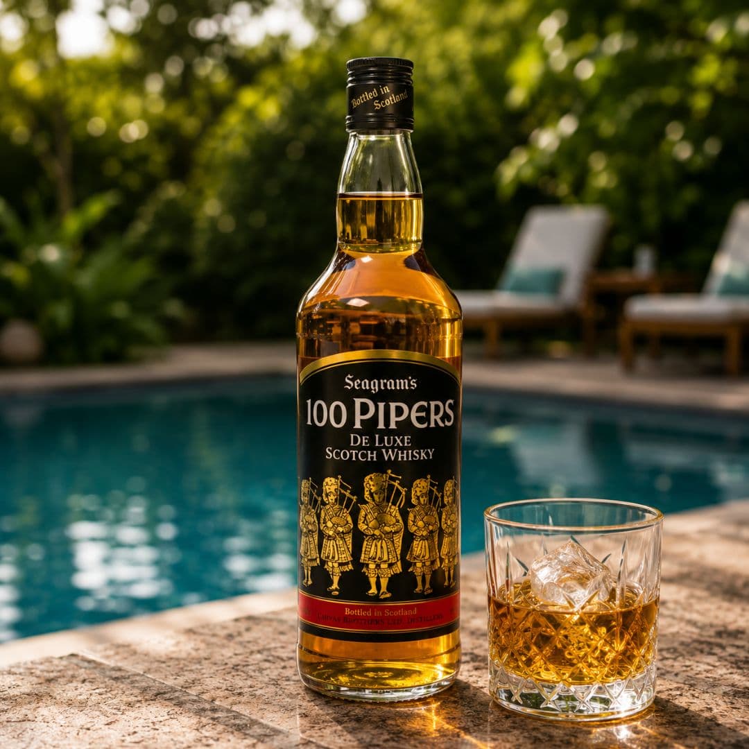 100 Pipers Deluxe Blended Scotch Whisky