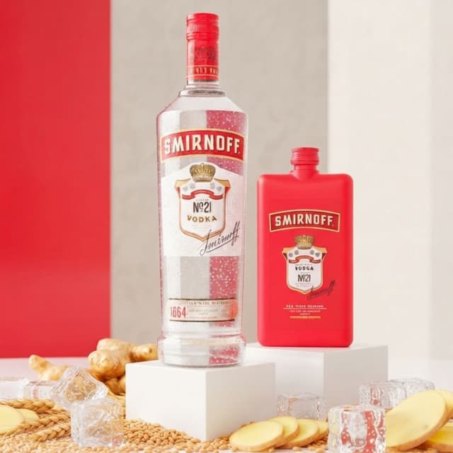 Smirnoff No. 21 Triple Distilled Vodka