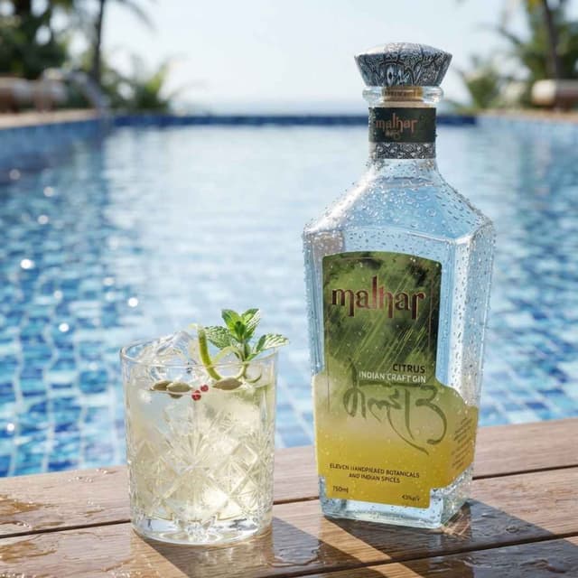 Malhar Citrus Indian Craft Gin
