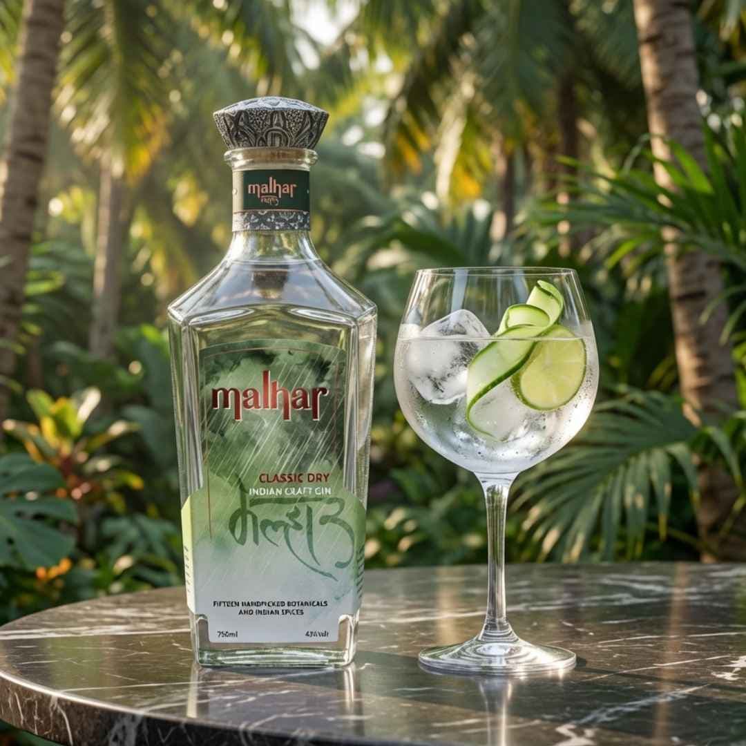 Malhar Classic Dry Indian Craft Gin