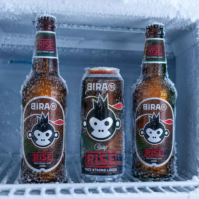 Bira 91 Rise Rice Strong Lager