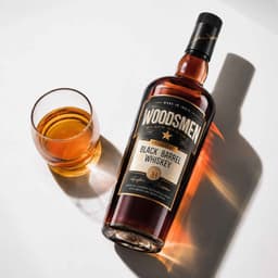 Woodsmen Black Barrel Whiskey
