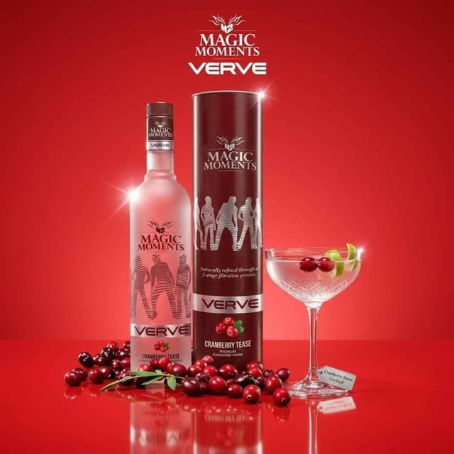 Magic Moments Verve Cranberry Superior Flavoured Vodka