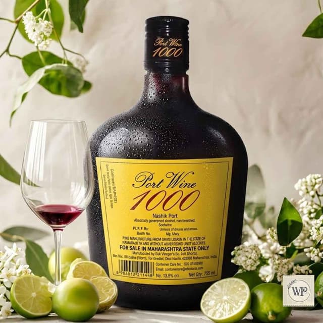 Sula Port 1000 Fortified Sweet Red Wine