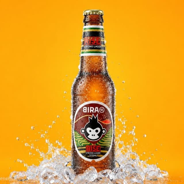 Bira 91 Rise Premium Rice Strong Lager