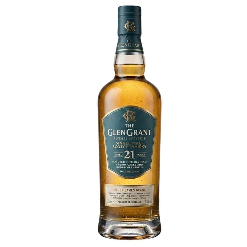 The Glen Grant 21 Year Old Speyside Single Malt Scotch Whisky
