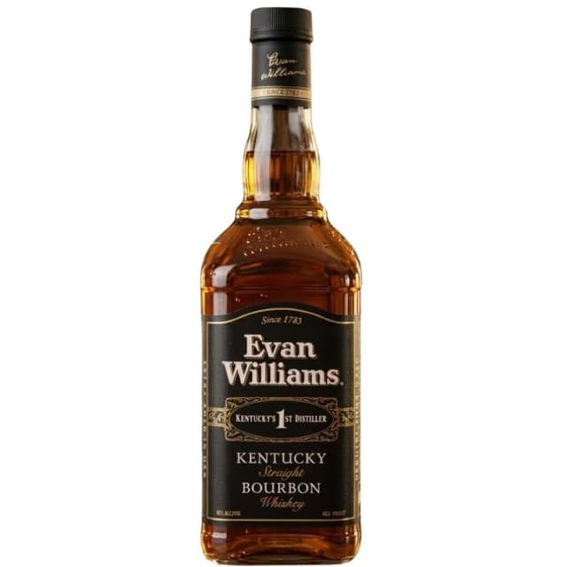 Evan Williams Black Label Kentucky Straight Bourbon Whiskey