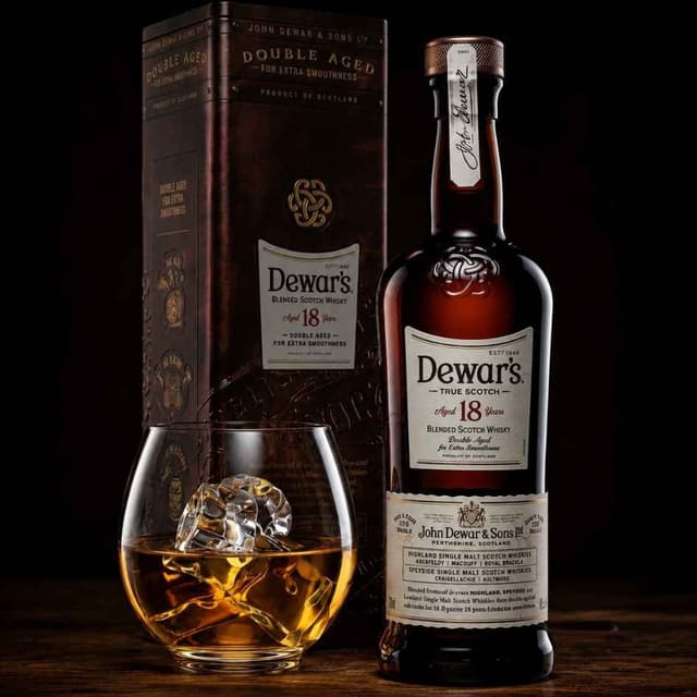 Dewar's 18 Year Old (The Vintage) Blended Scotch Whisky