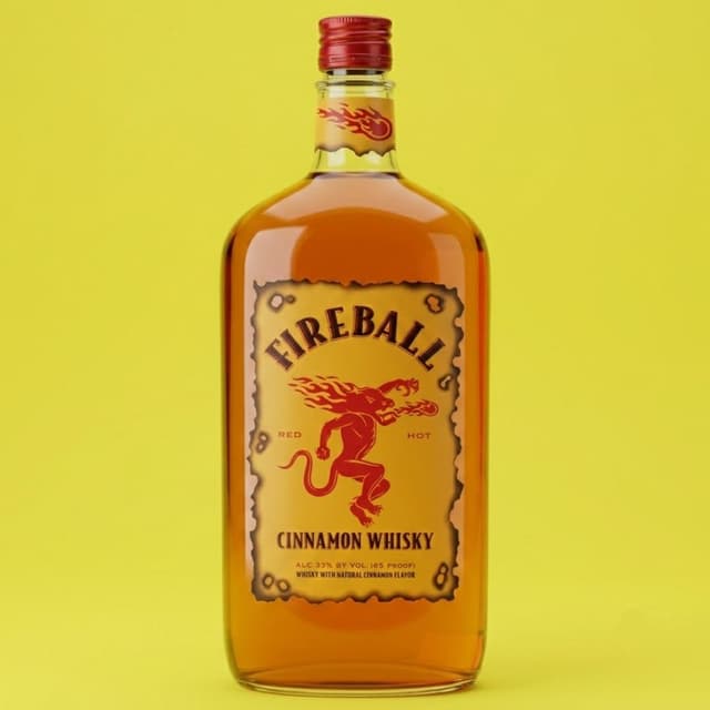 Fireball Cinnamon Flavoured Whisky