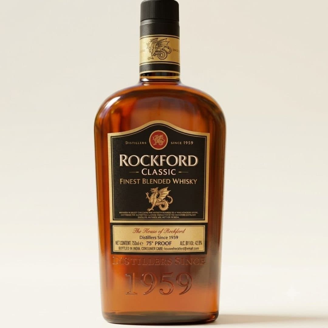 Rockford Classic Finest Blended Whisky