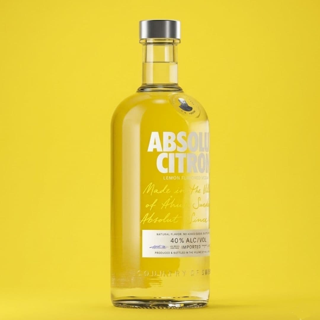 Absolut Citron Flavoured Vodka