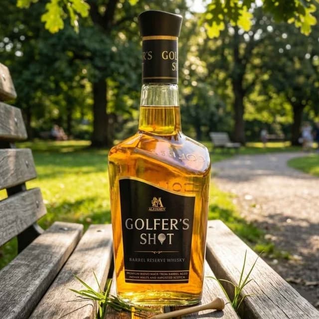 Golfers Shot Barrel Reserve Whisky