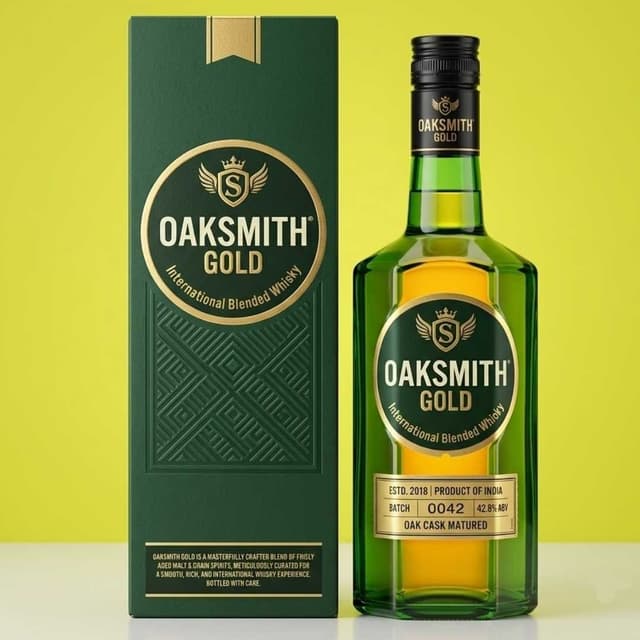 Oaksmith Gold International Blended Whisky