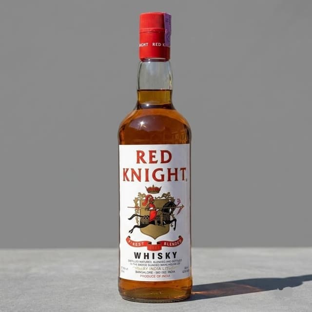 Red Knight Finest Blended Indian Malt Whisky