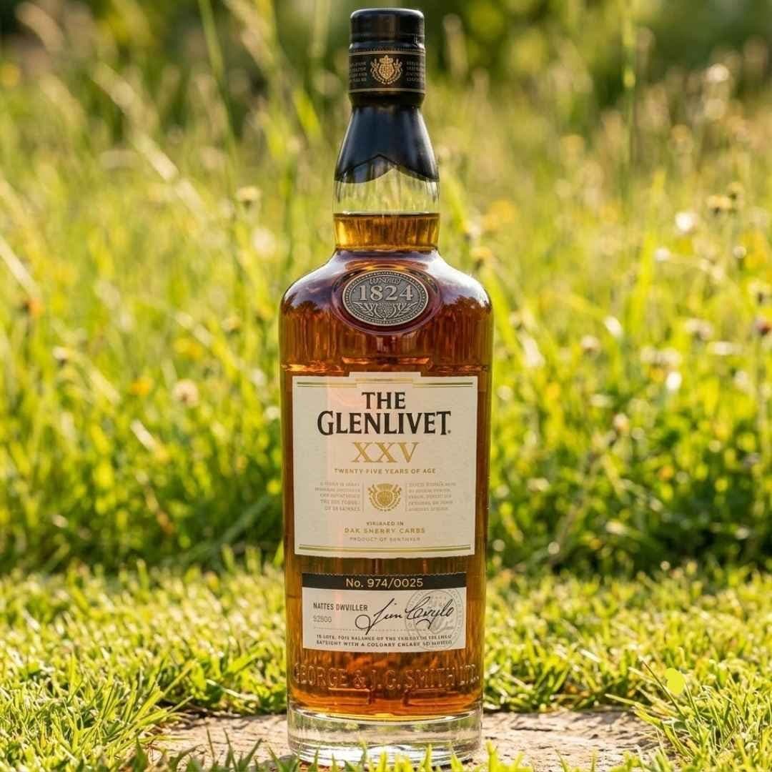 The Glenlivet 25 Year Old Single Malt Scotch Whisky