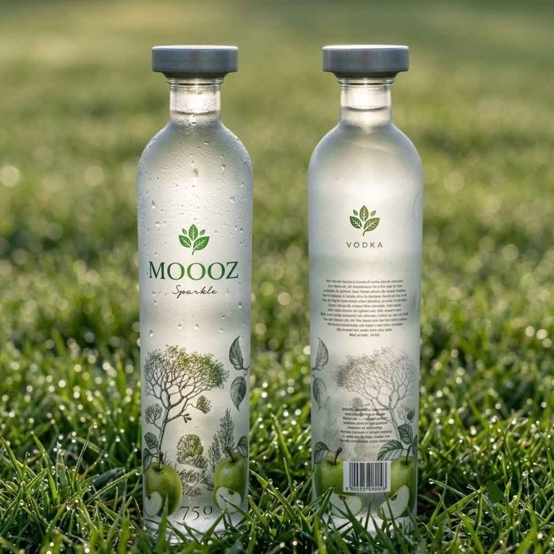 Moooz Sparkle Green Apple Vodka