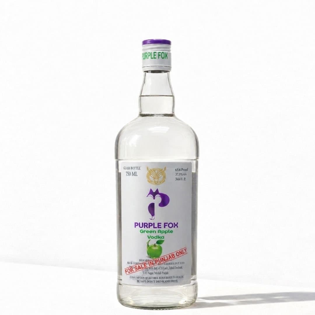 Purple Fox Green Apple Vodka