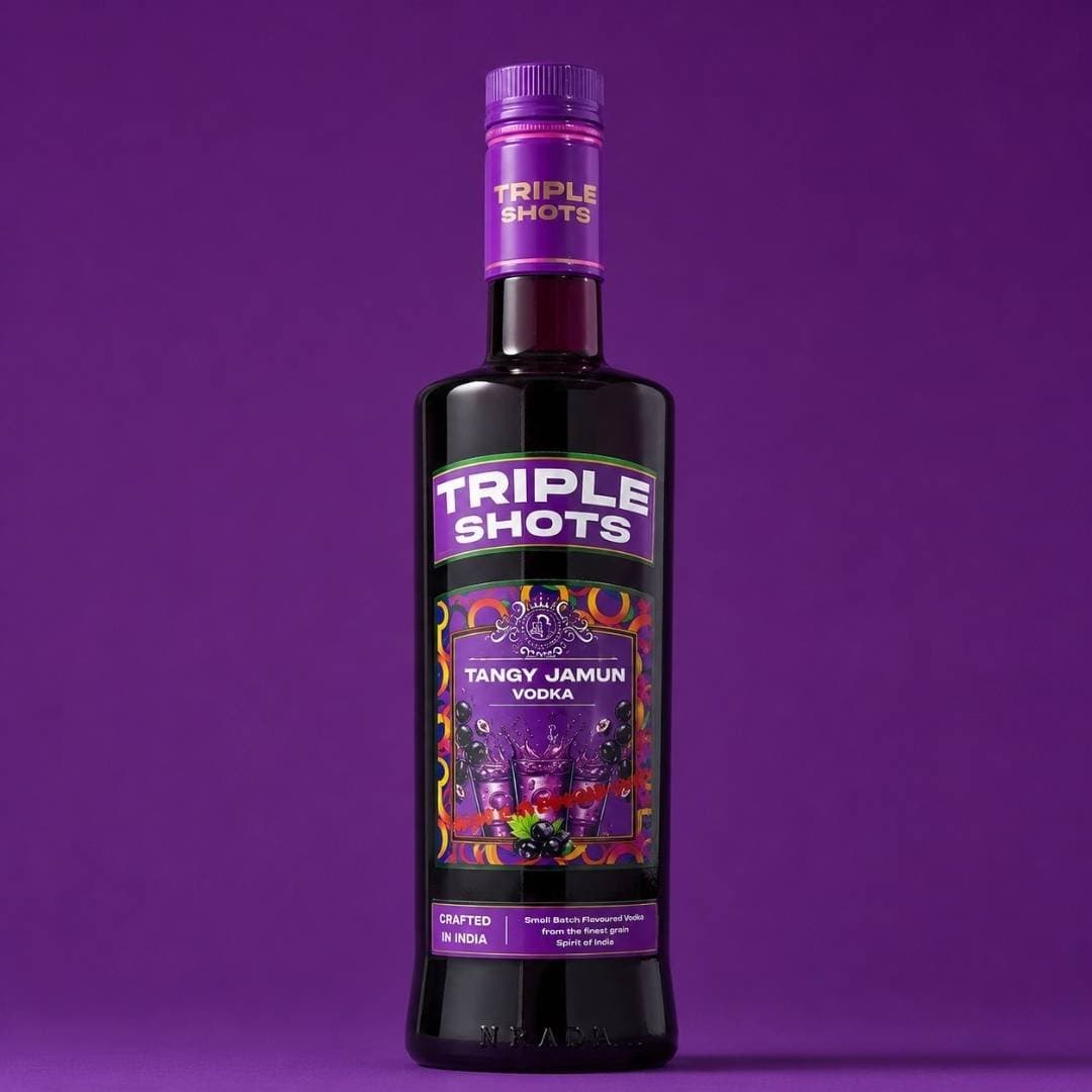 Triple Shots Tangy Jamun Flavoured Vodka