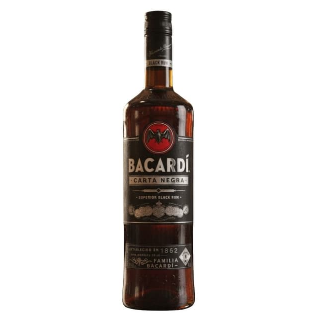 Black by Bacardi Deluxe Original Premium Crafted Rum