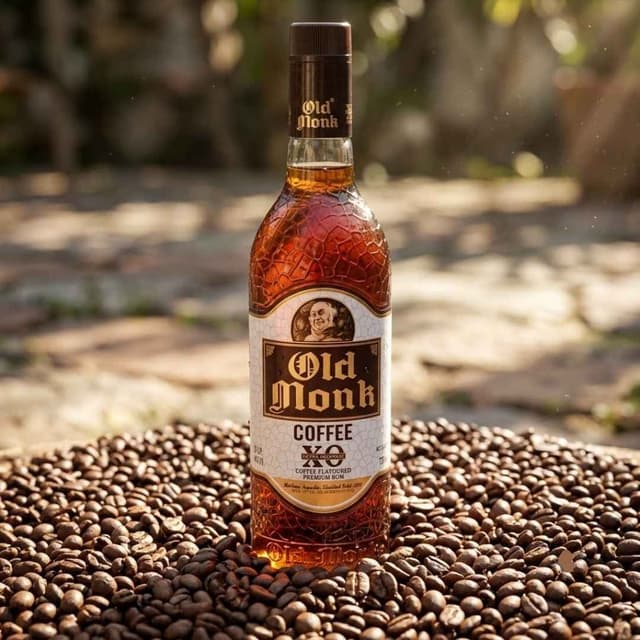 Old Monk Coffee Extra Ordinary XO Coffee Flavoured Premium Rum