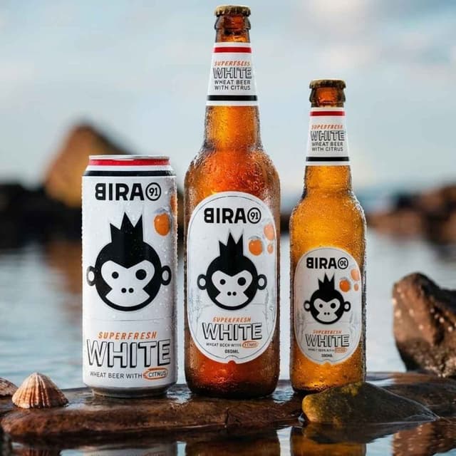 Bira 91 Premium Superfresh White (Draught)