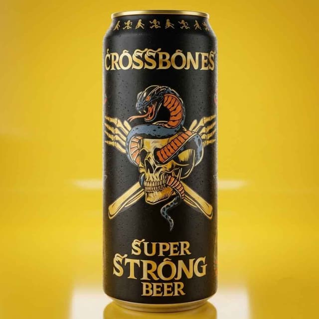 Crossbones Super Strong Beer