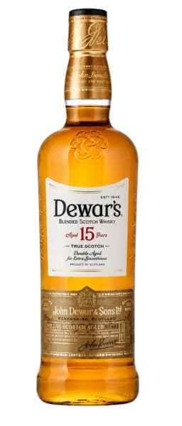 Dewars 15 Year Old Blended Scotch Whisky