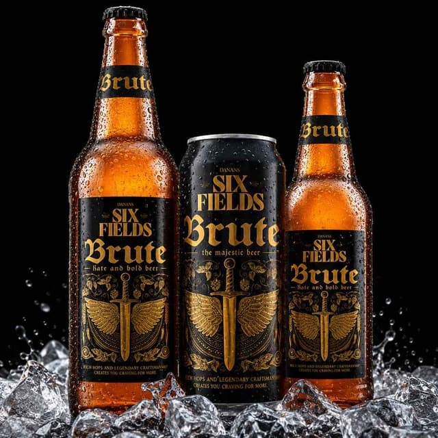 Six Fields Brute Strong Lager