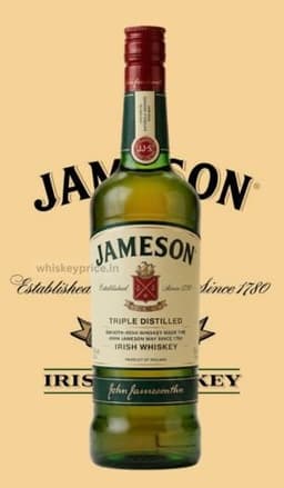 Jameson Triple Distilled Irish Whiskey