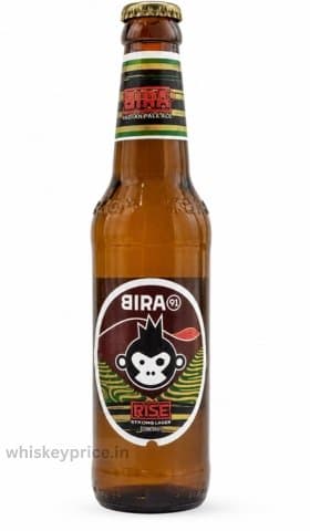 Bira 91 Rise Premium Rice Strong Lager