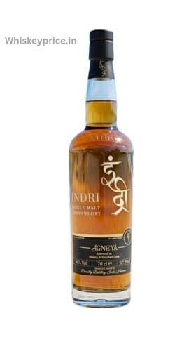 Indri Agneya Single Malt Indian Whisky