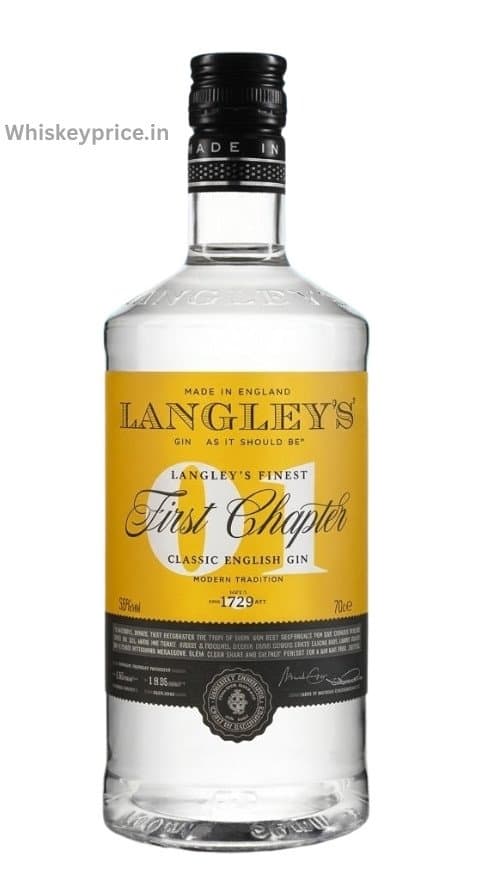 Langleys First Chapter Traditional English Gin