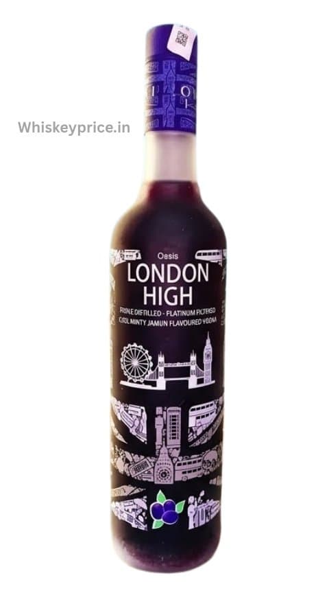 Oasis London High Minty Jamun Vodka